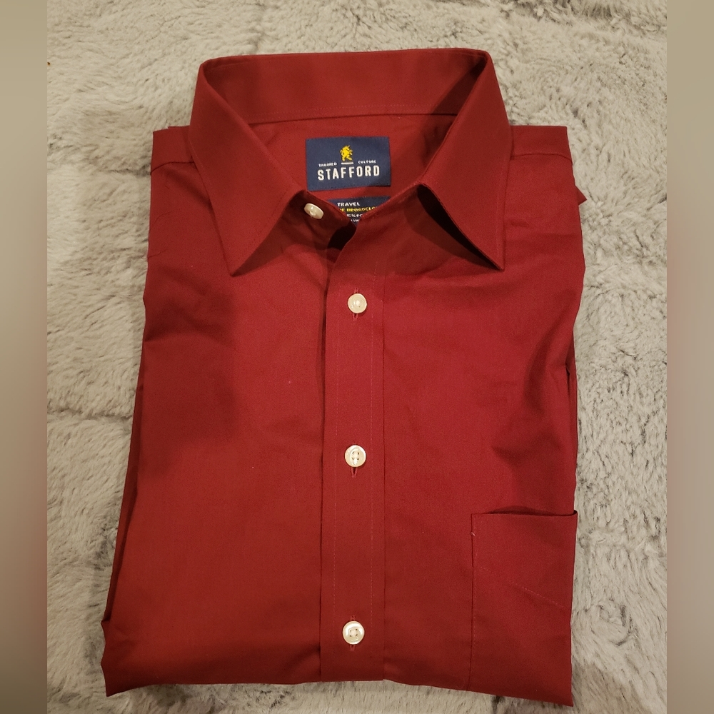SATFFORD MEN RAGULER FIT SHIRT SIZE 15-15.1/2